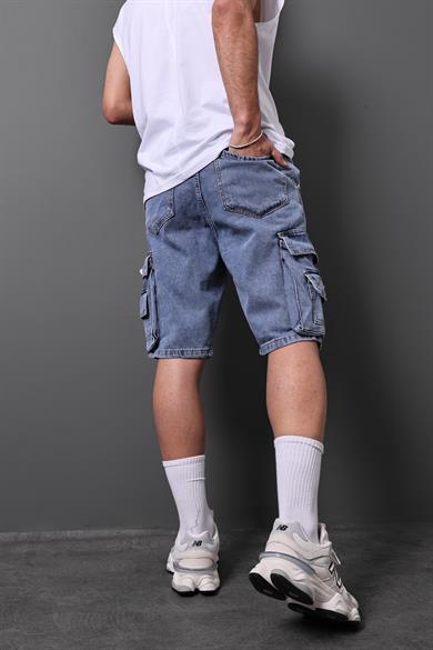 Erkek Kardesen Kargo Cepli Baggy Kot Şort