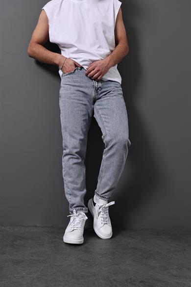 Erkek Kardesen Taşlı Boyfriend Pantolon