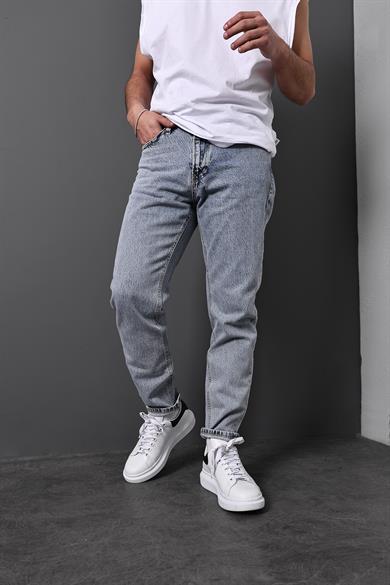 Erkek Kardesen Taşlı Boyfriend Pantolon