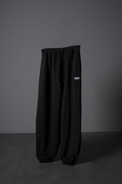 Erkek Siyah Basic Jogger Eşofman