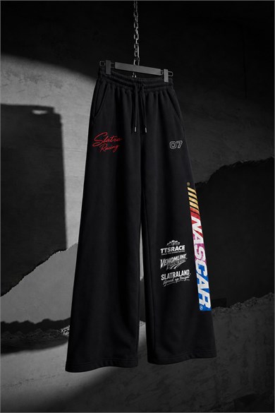 Erkek Siyah Venomline Baggy Eşofman