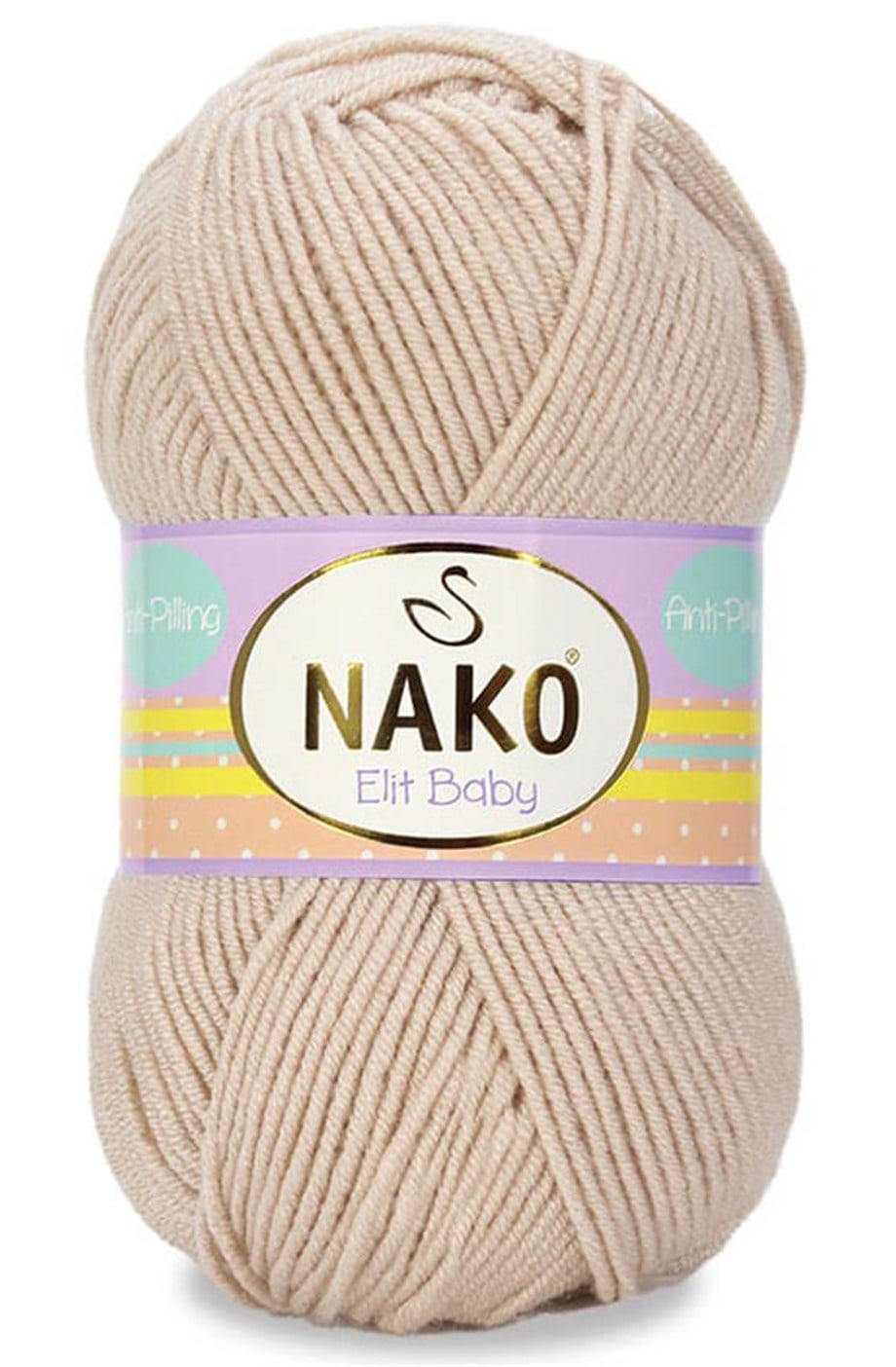 Nako Elit Baby 1204 Vanilya Çiçeği El Örgü İpi