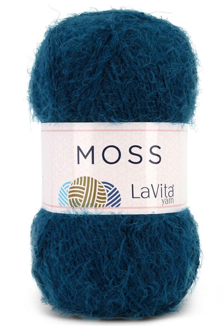 Lavita Moss 5313 Petrol El Örgü İpi