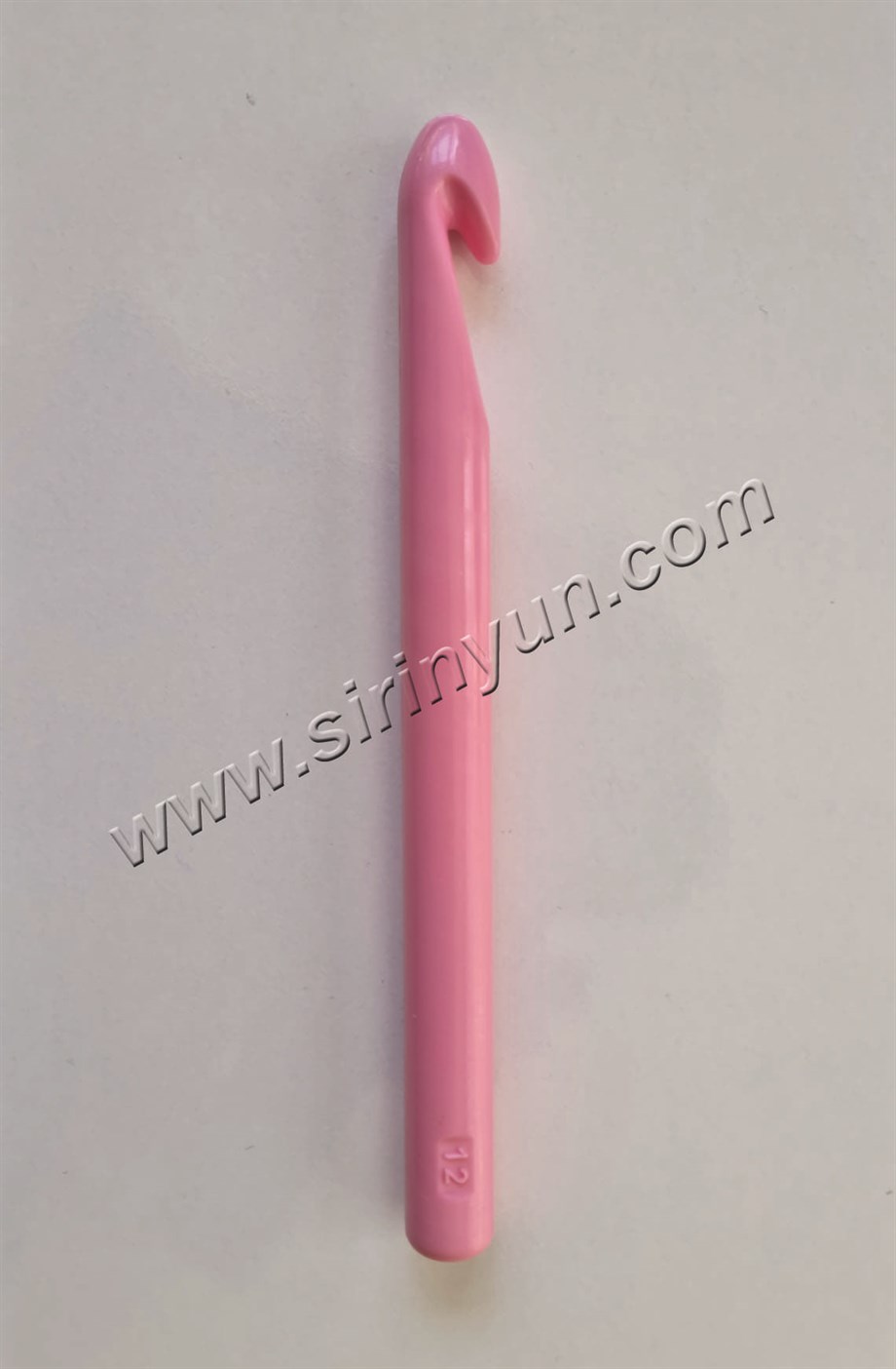 Mir Plastik Penye Tığı 12 mm Pembe