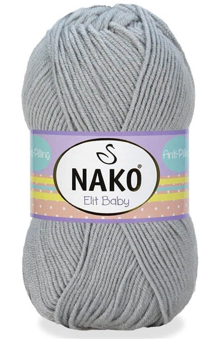 Nako Elit Baby 5378 Açık Gri El Örgü İpi