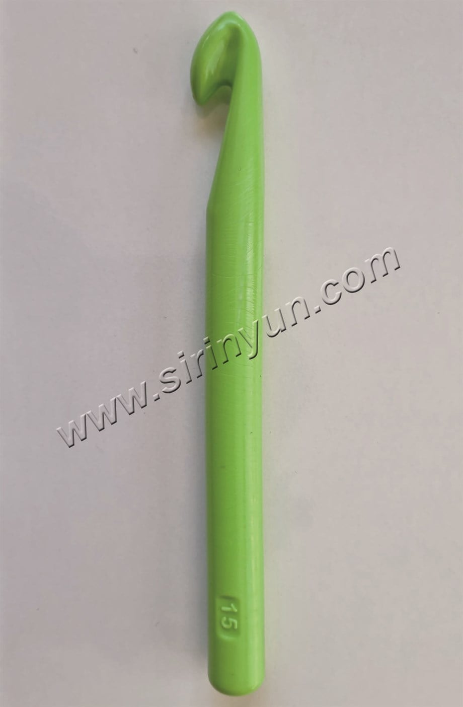 Mir Plastik Penye Tığı 15 mm Yeşil