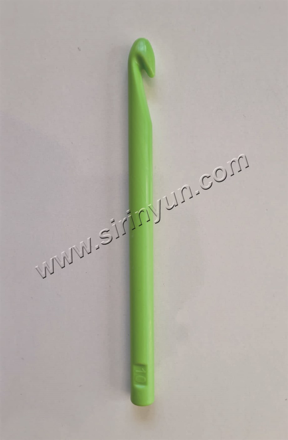 Mir Plastik Penye Tığı 10 mm Yeşil