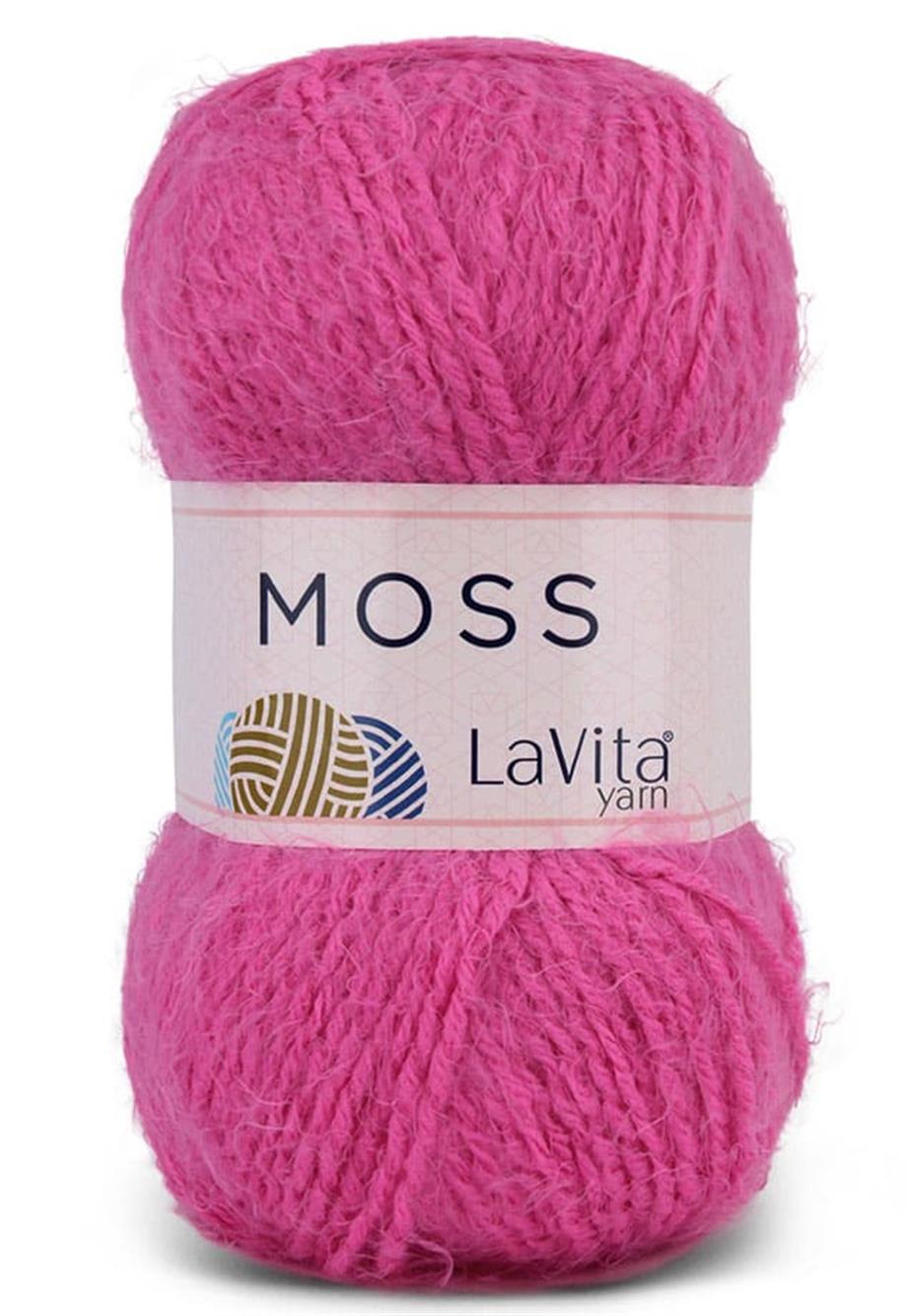 Lavita Moss 5060 Pembe El Örgü İpi