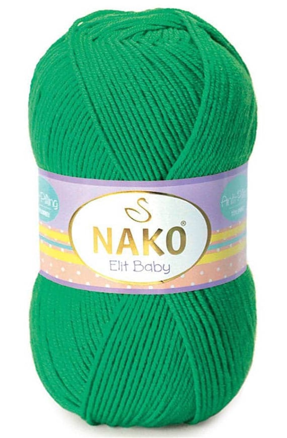 Nako Elit Baby 1594 Bambu Yeşili El Örgü İpi