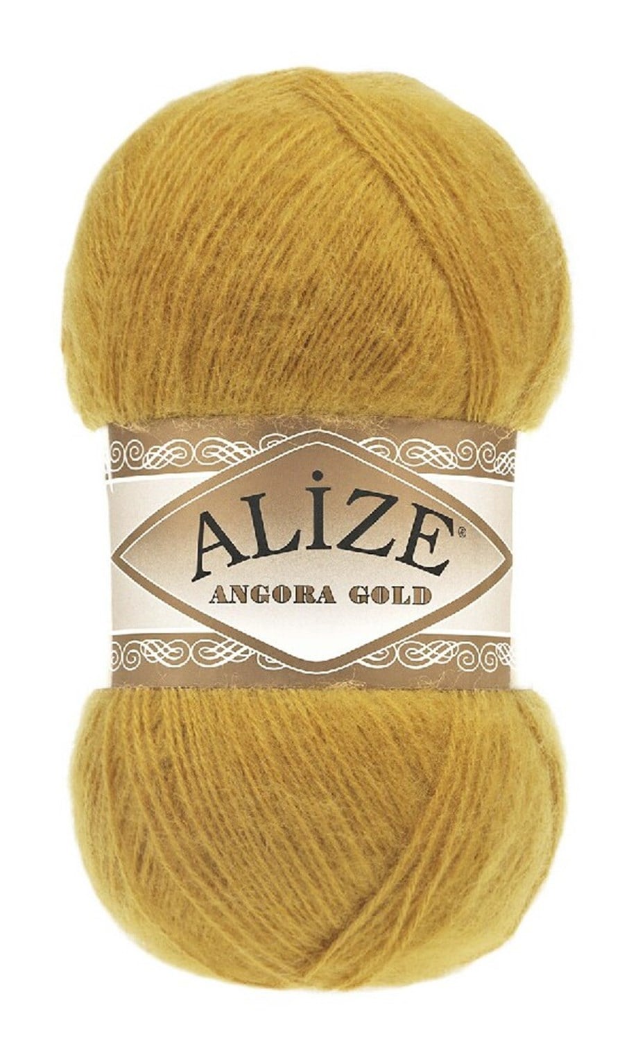 Alize Angora Gold 02 Safran Yünlü El Örgü İpi
