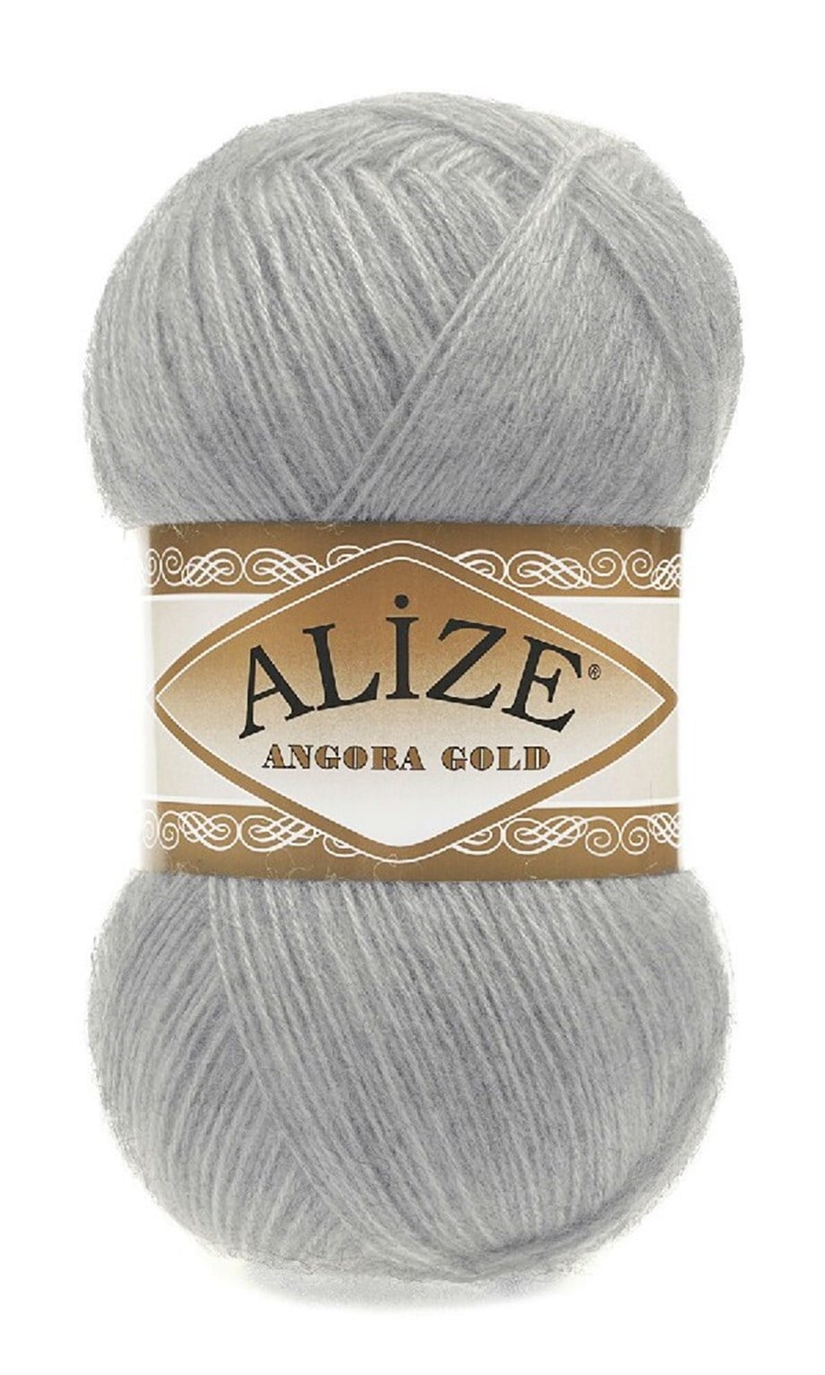 Alize Angora Gold 21 Gri Yünlü El Örgü İpi