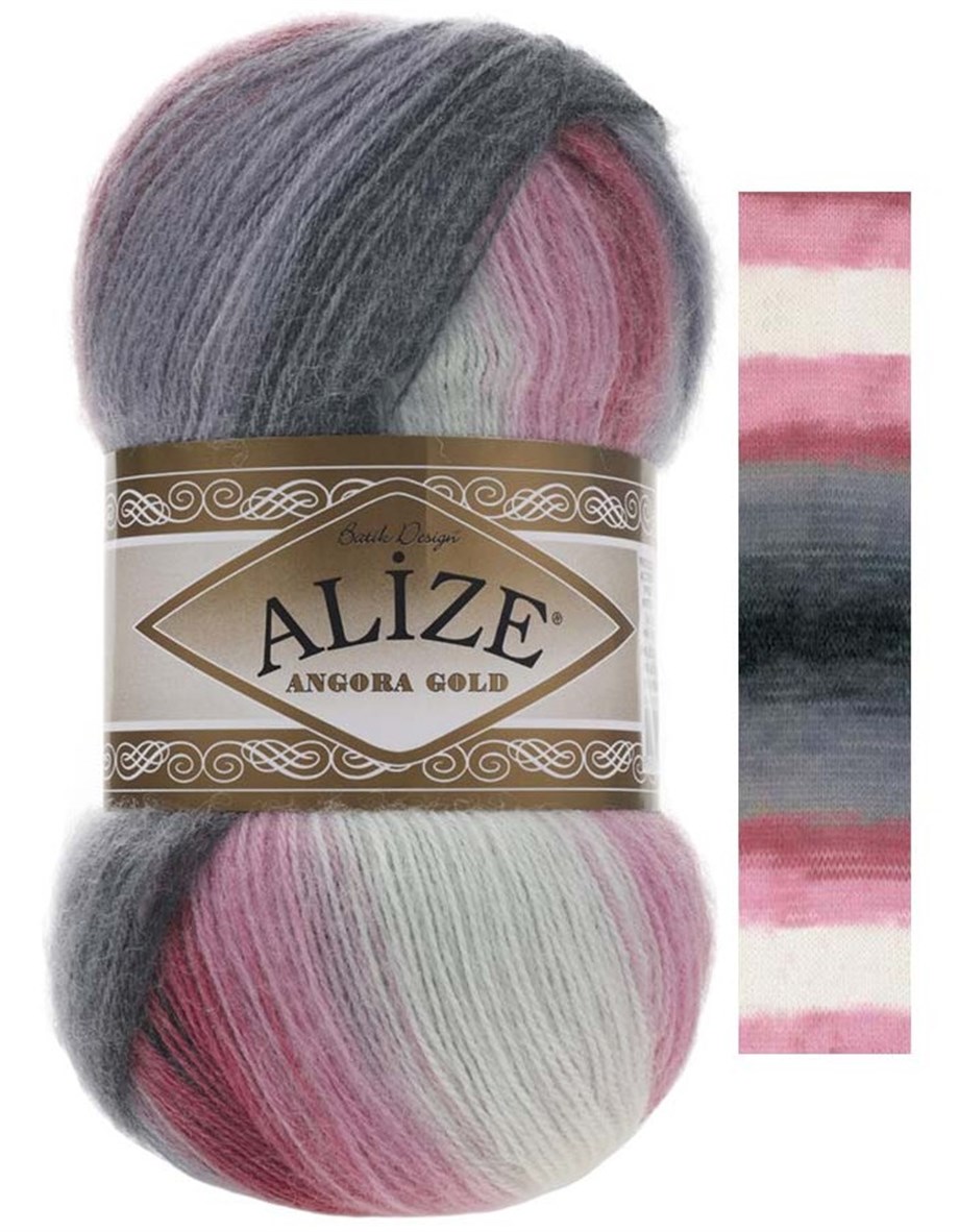 Alize Angora Gold Batik 1602 El Örgü İpi