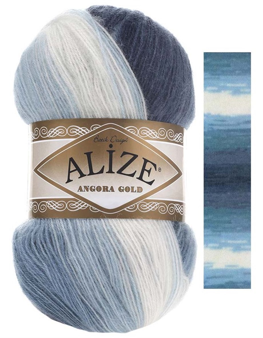 Alize Angora Gold Batik 1899 El Örgü İpi