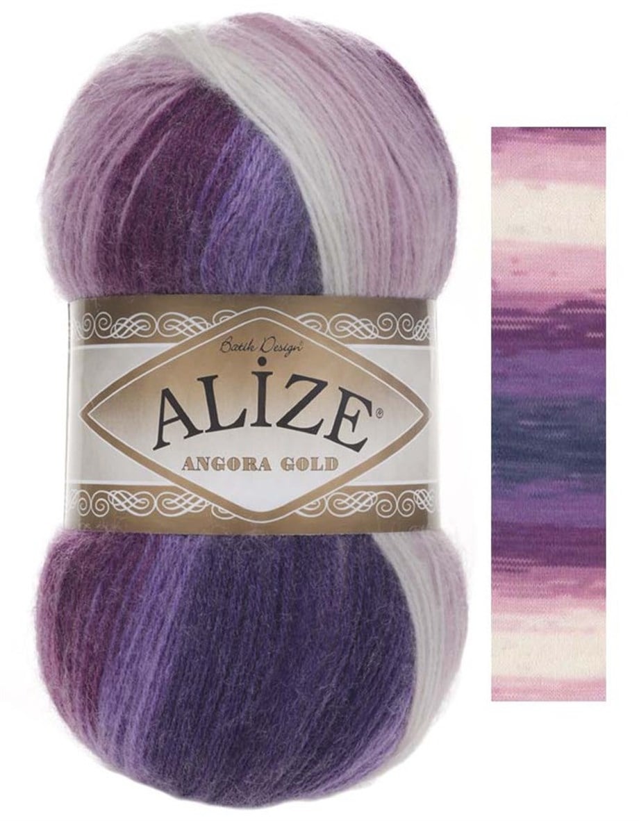 Alize Angora Gold Batik 2630 El Örgü İpi