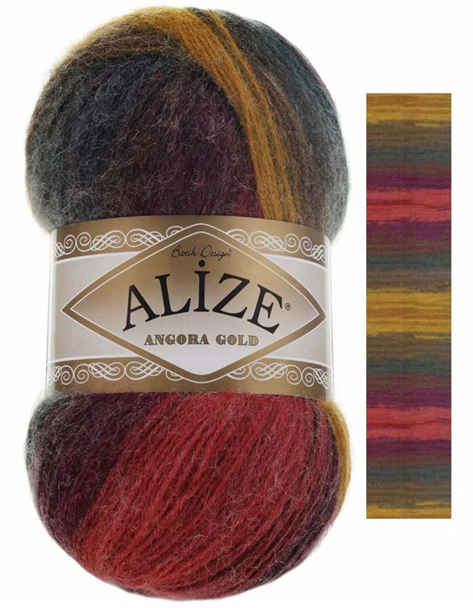 Alize Angora Gold Batik 3368 El Örgü İpi