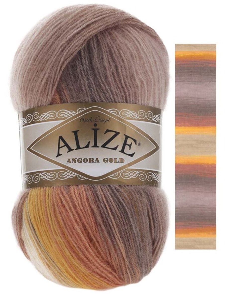 Alize Angora Gold Batik 4741 El Örgü İpi