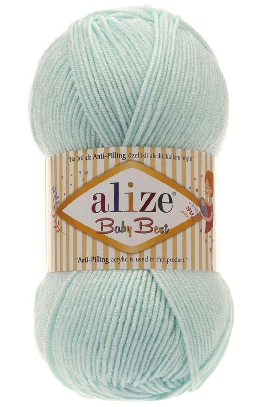 Alize Baby Best 19 Su Yeşili El Örgü İpliği