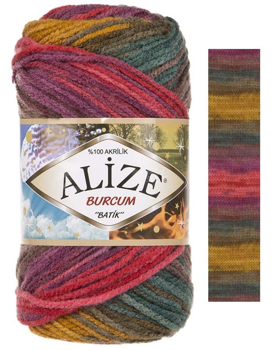 Alize Burcum Batik 3368 El Örgü İpi