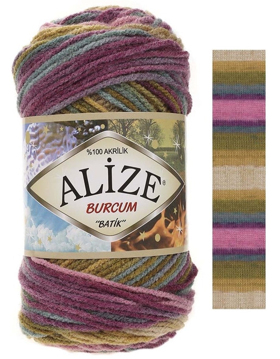 Alize Burcum Batik 4341 El Örgü İpi