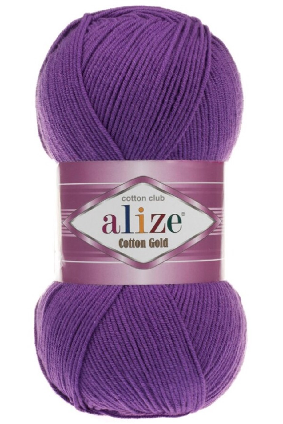 Alize Cotton Gold 44 Mor Pamuklu El Örgü İpi