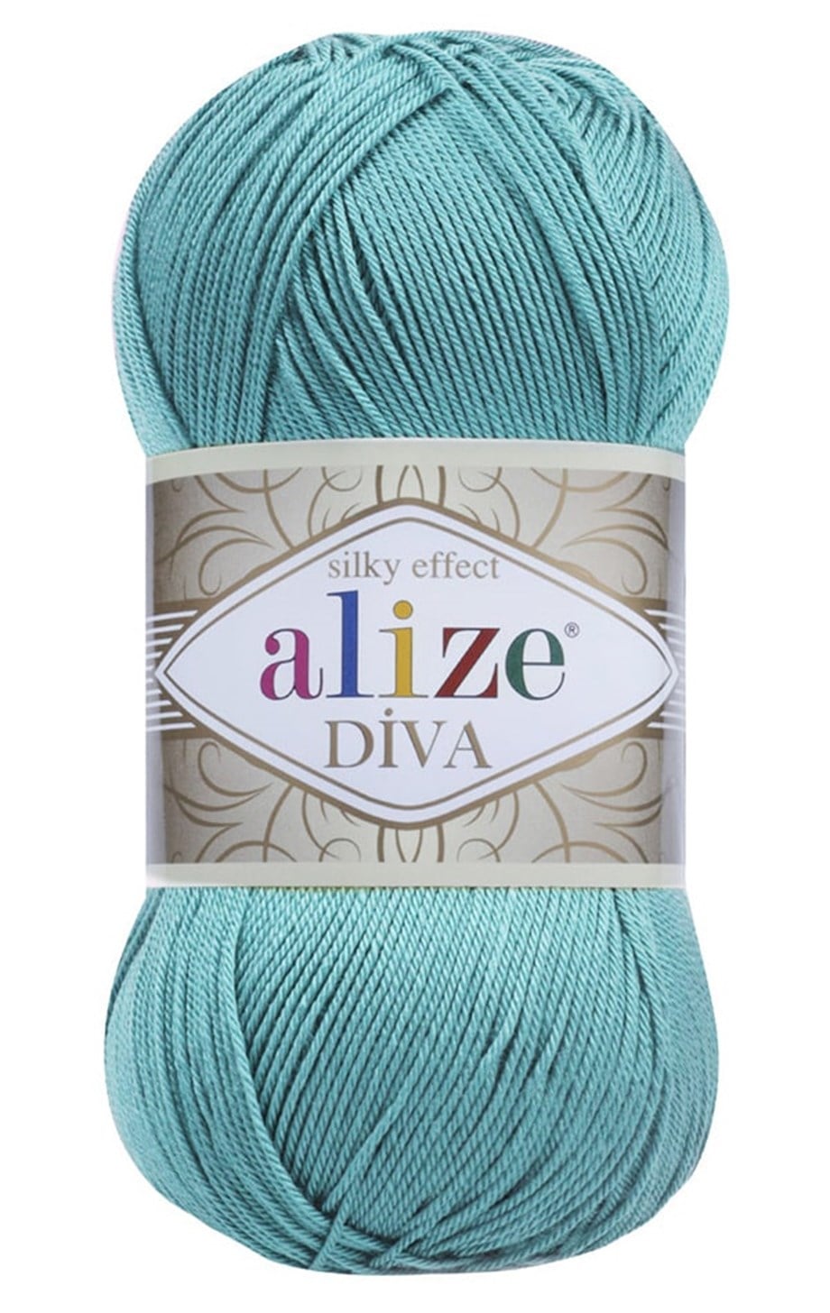 Alize Diva 376 Cam Göbeği Merserize El Örgü İpi