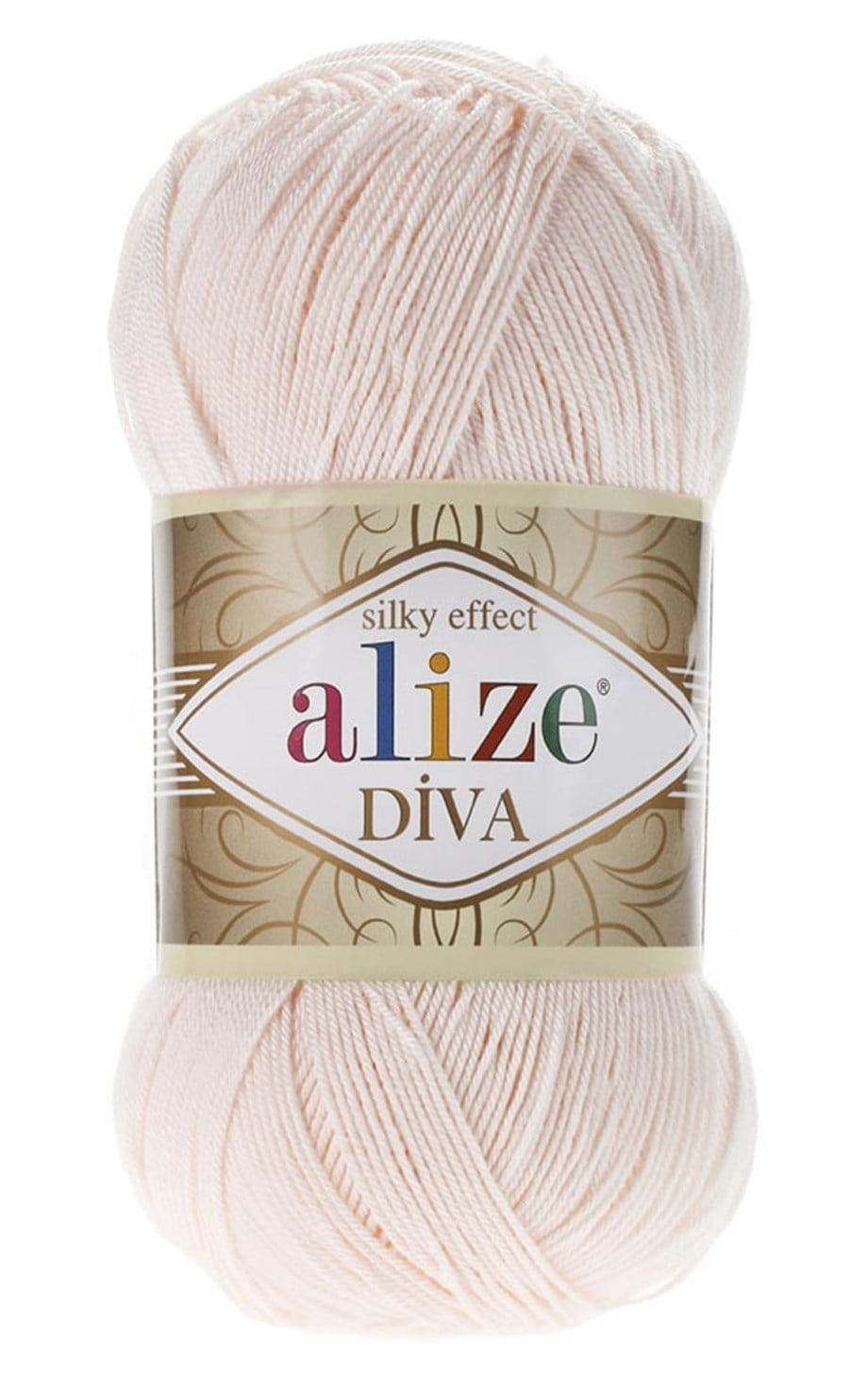 Alize Diva 382 Pudra Merserize El Örgü İpi