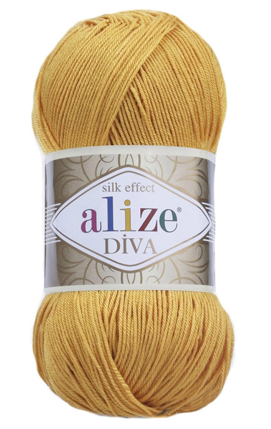 Alize Diva 488 Safran Merserize El Örgü İpi