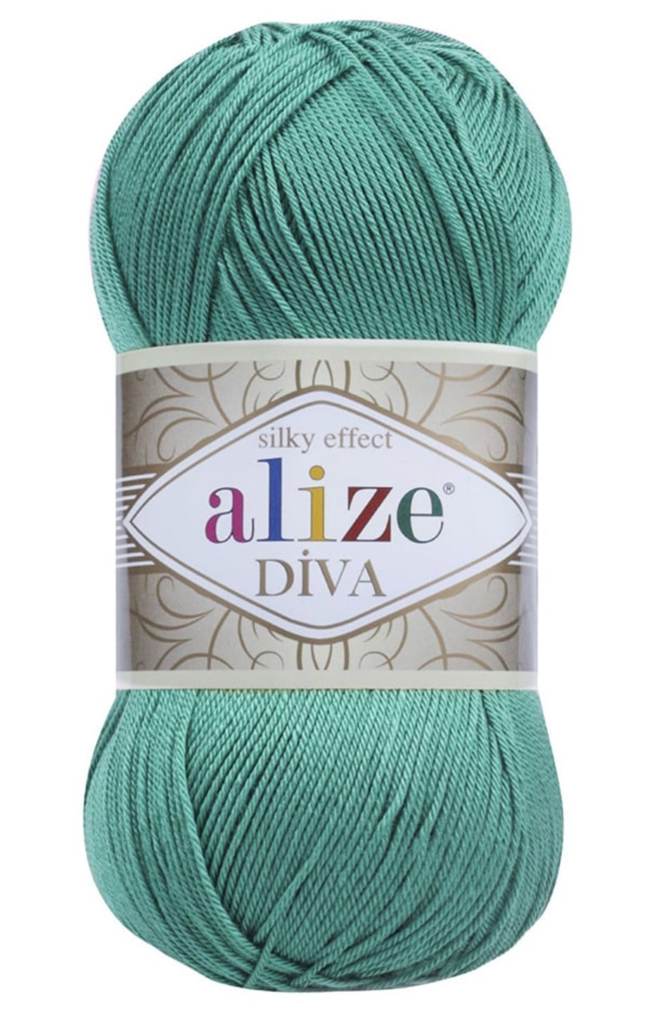 Alize Diva 610 Yeşim Merserize El Örgü İpi