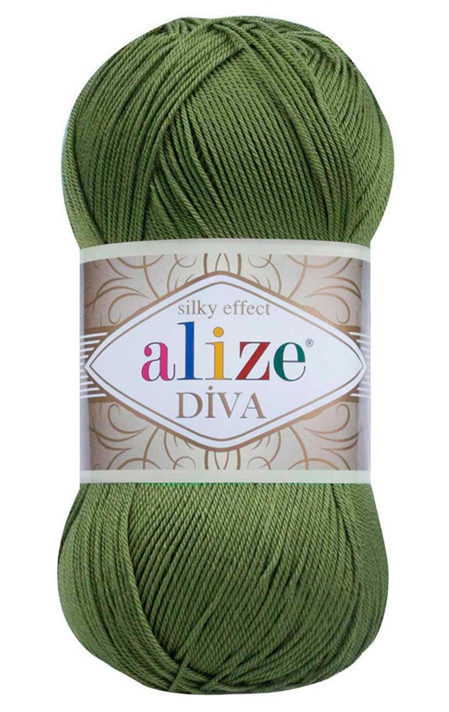 Alize Diva 79 Fesleğen Merserize El Örgü İpi