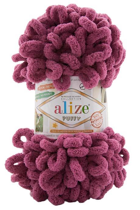 Alize Puffy 974 Çöl Gülü Parmakla Örülen El Örgü İpi