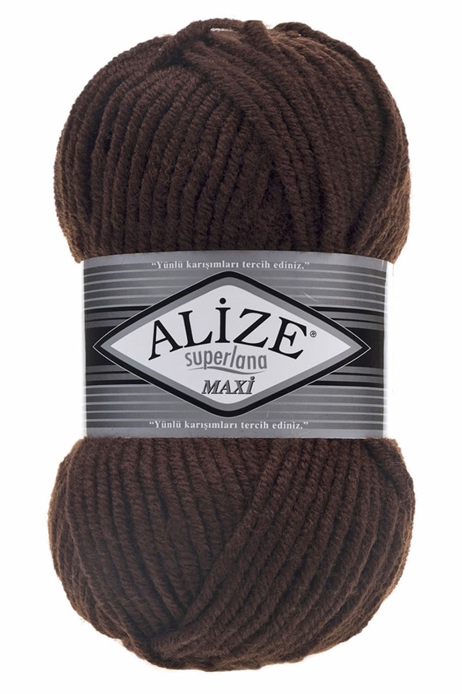Alize Superlana Maxi 26 Kahverengi El Örgü İpi