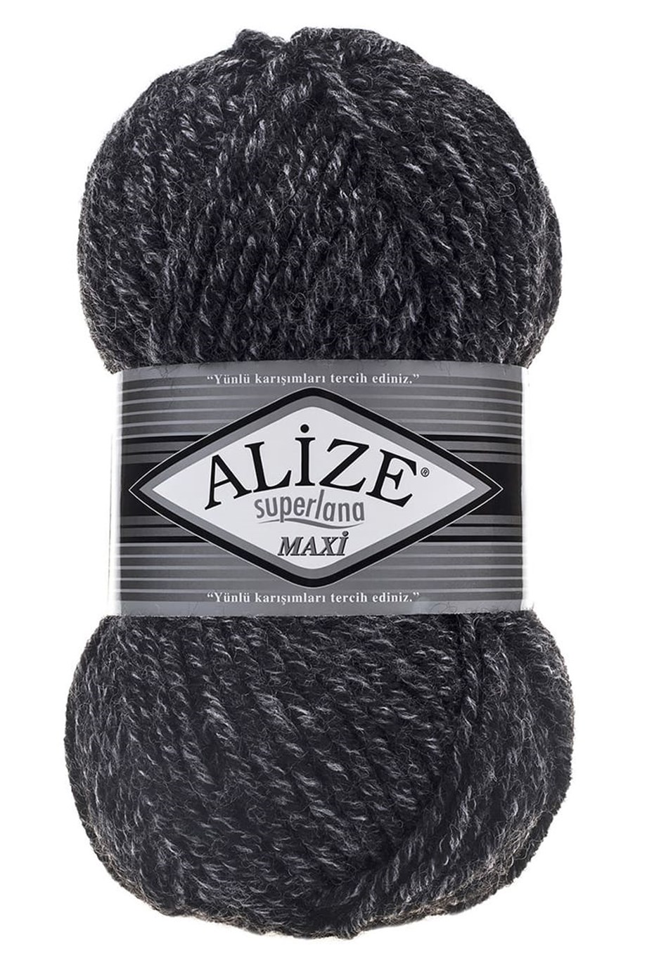 Alize Superlana Maxi 800 Jaspe Antrasit El Örgü İpi