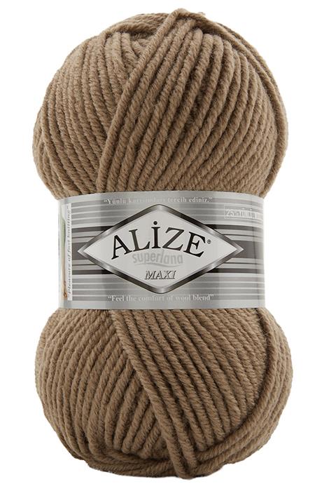 Alize Superlana Maxi 991 Sütlü Kahve El Örgü İpi