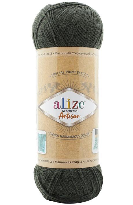 Alize Superwash Artisan 873 Sarmaşık El Örgü İpi
