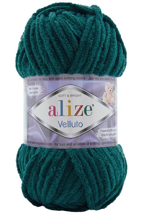 Alize Velluto 426 Petrol El Örgü İpi