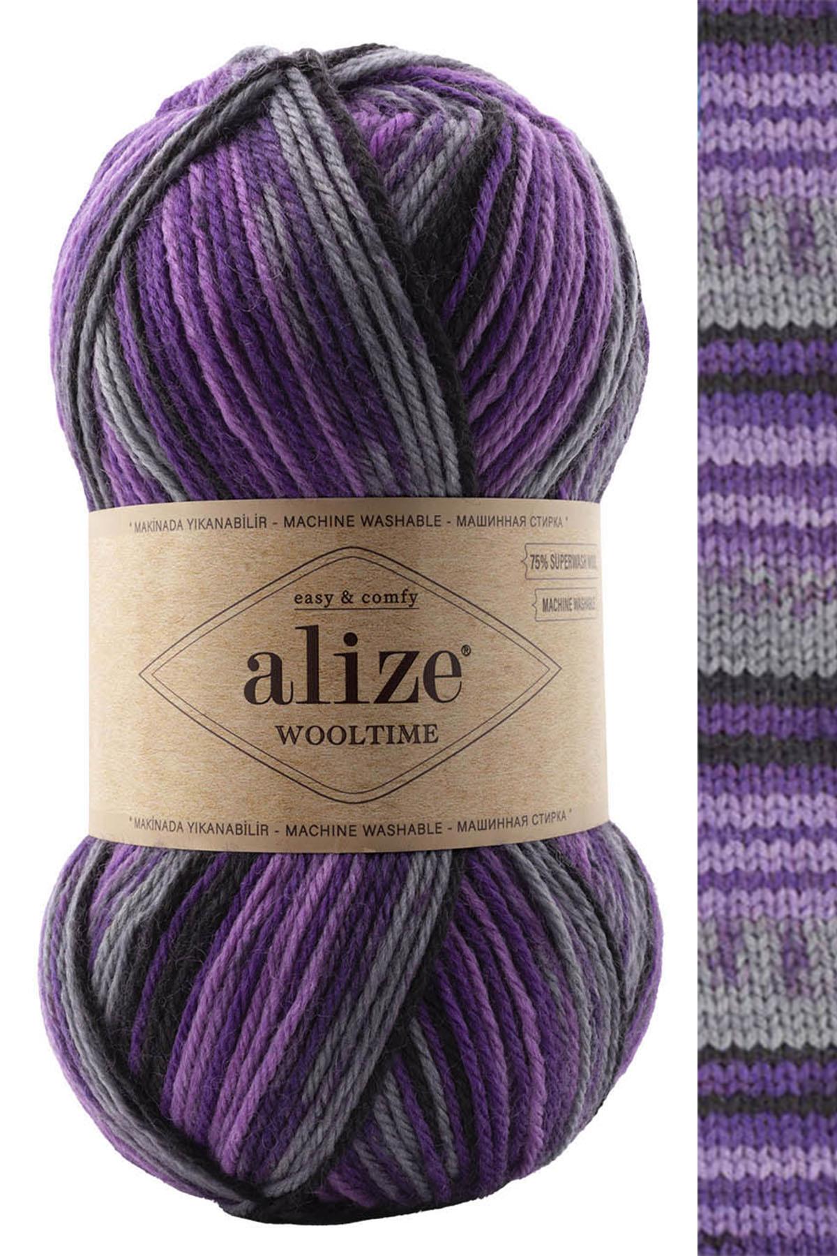 Alize Wool Time %75 Yünlü El Örgü İpi 11013