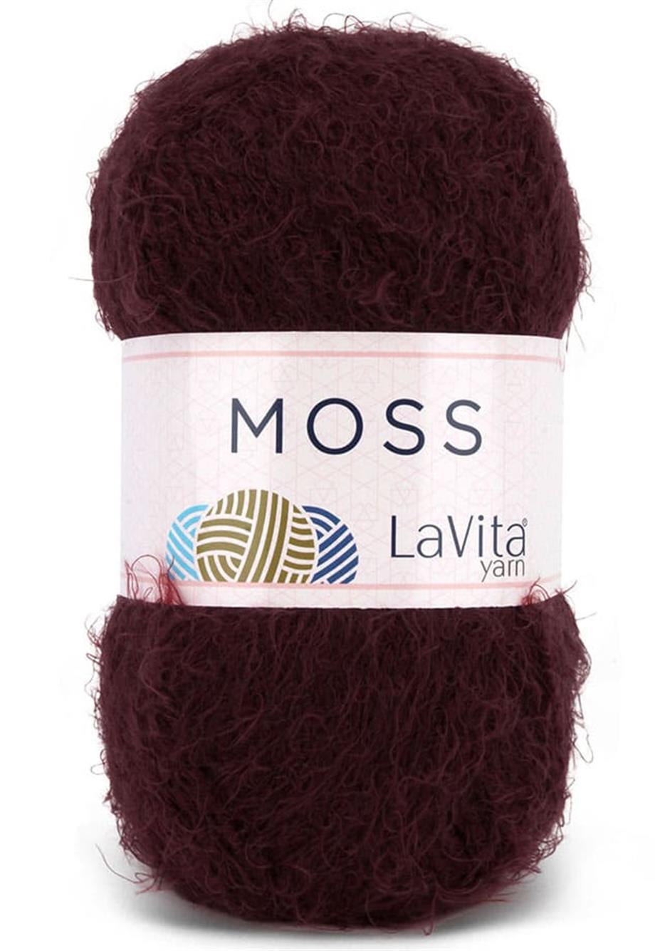 Lavita Moss 3214 Bordo El Örgü İpi