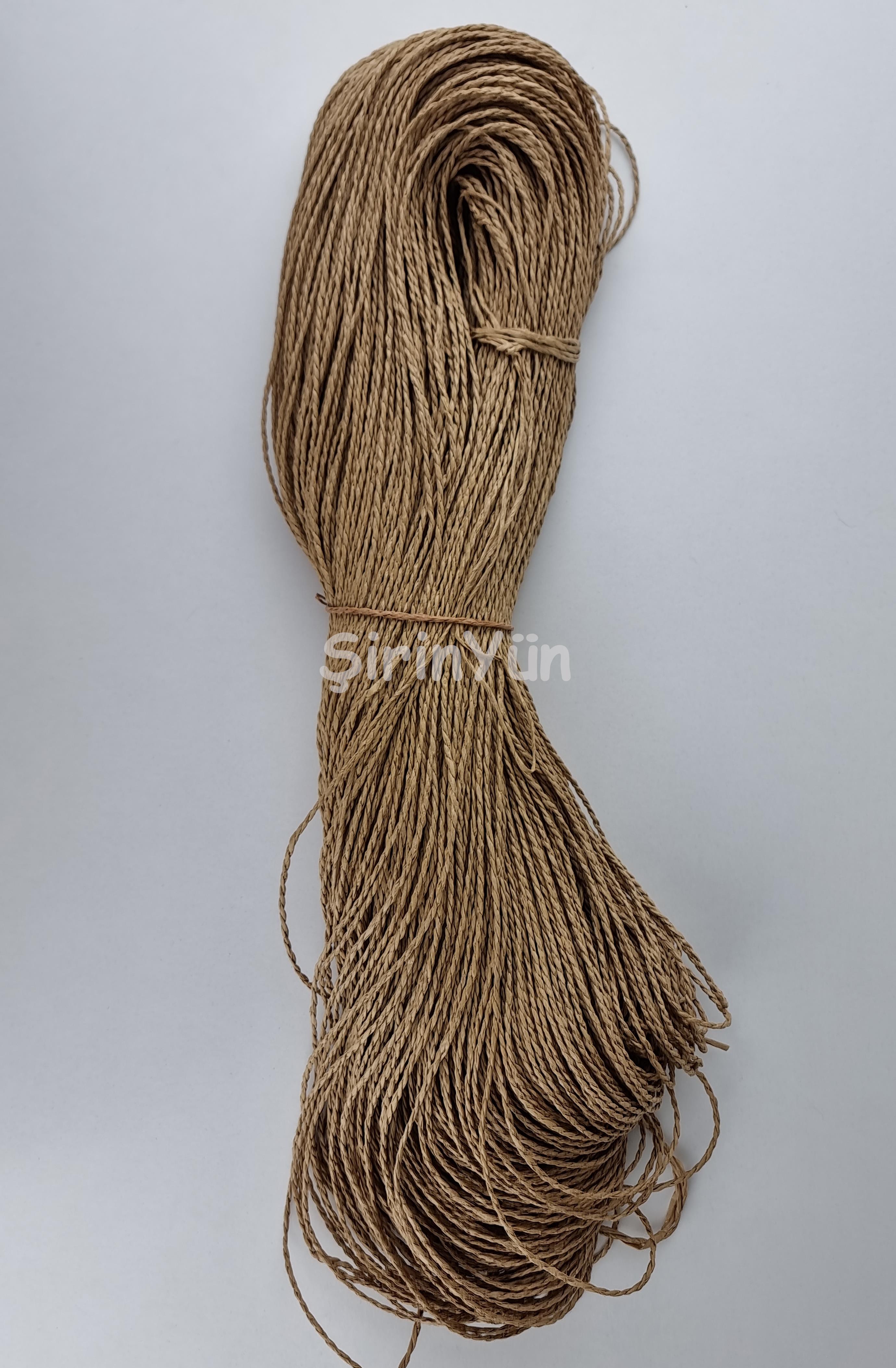 Çile Kağıt İplik Bej