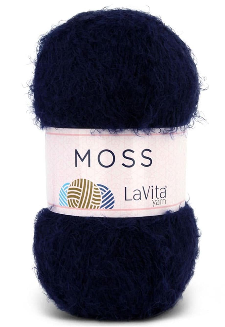 Lavita Moss 9818 Lacivert El Örgü İpi