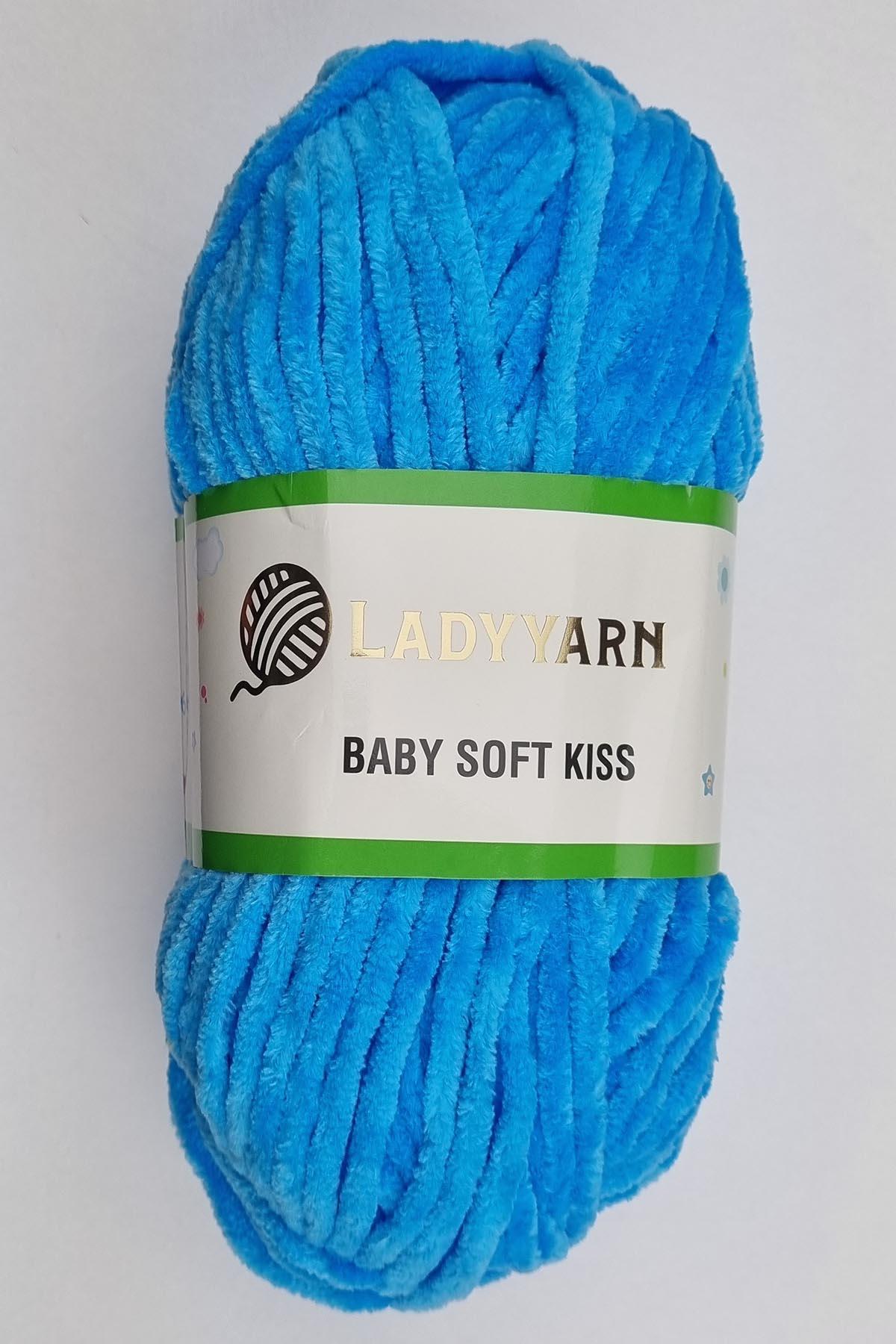 Lady Yarn Baby Soft Kıss Okyanus Kadife El Örgü İpi