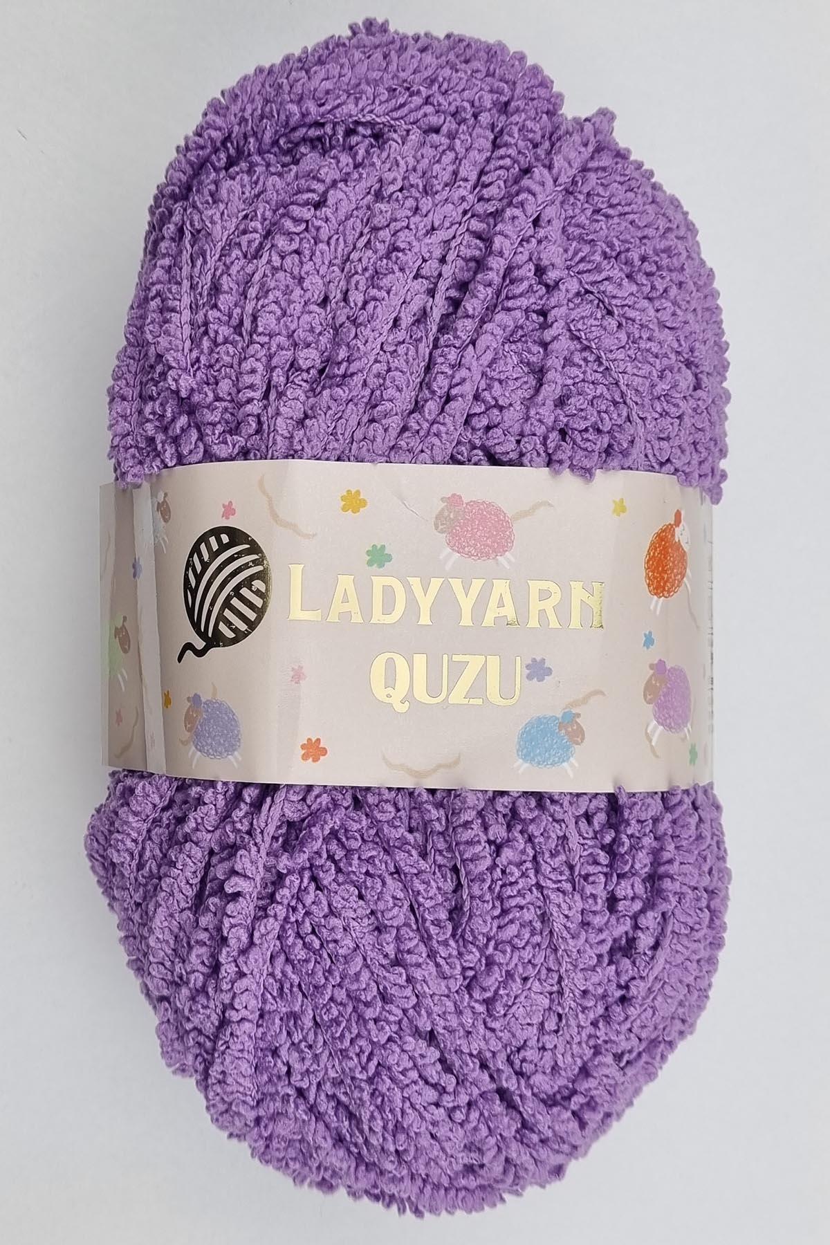Lady Yarn Quzu Lavanta El Örgü İpi