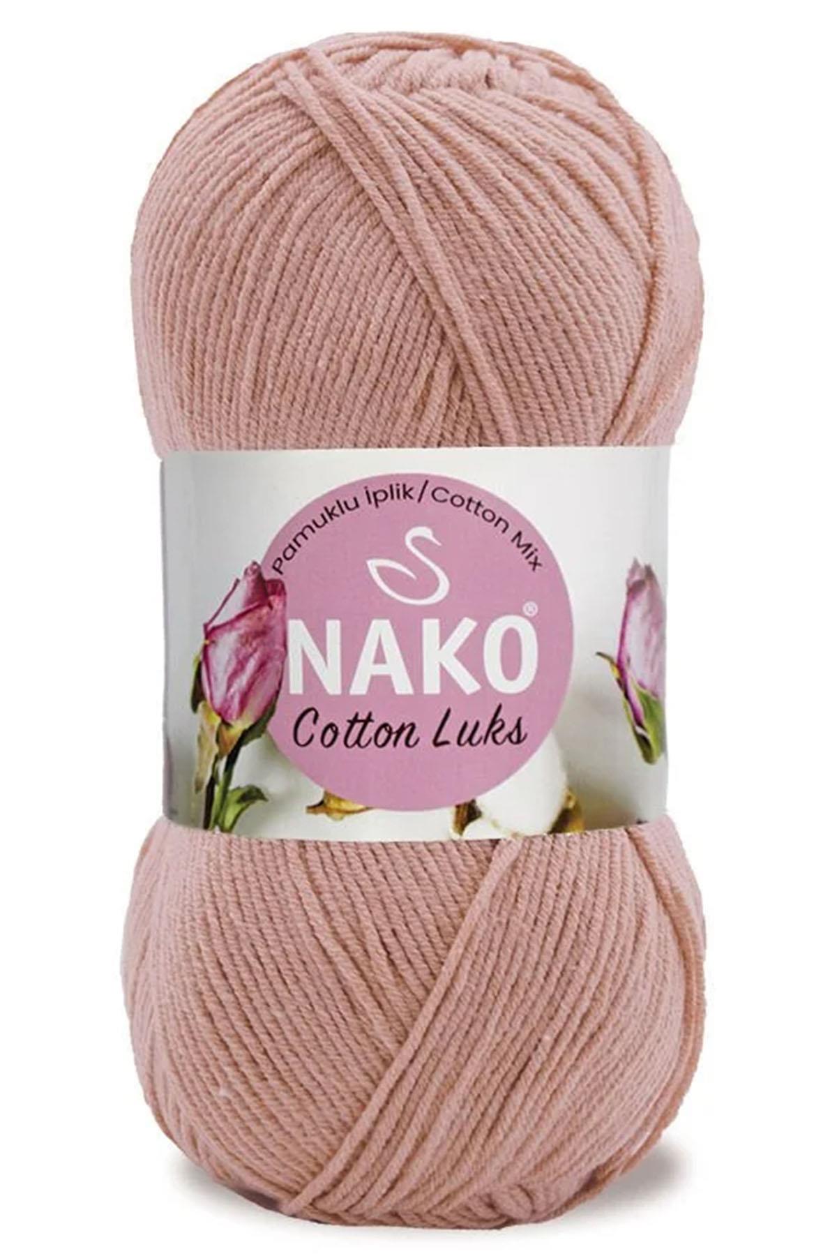 Nako Cotton Lüks 97545 Kirli Pudra Örgü İpi