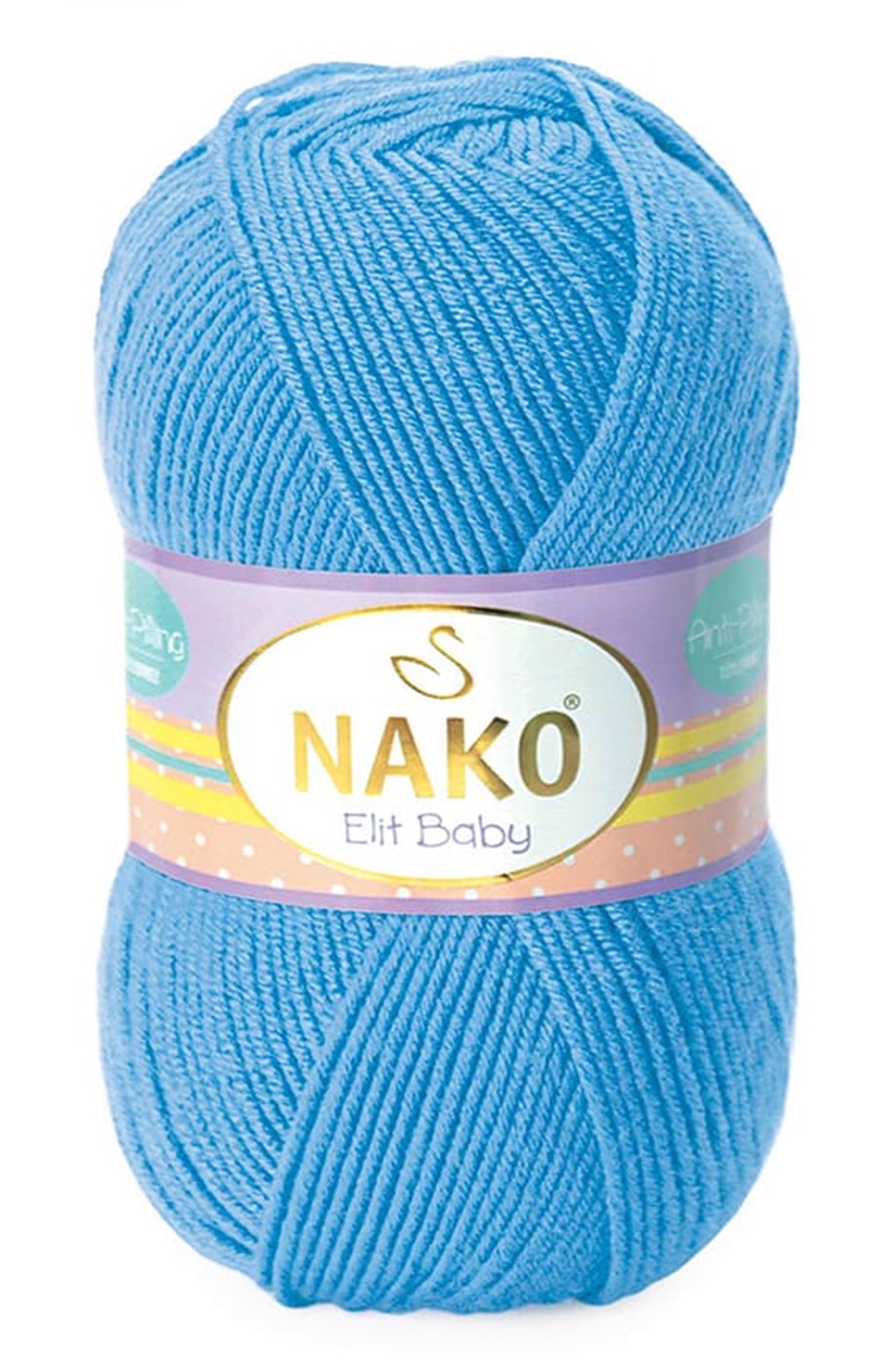 Nako Elit Baby 10119 Alaska Mavisi El Örgü İpi