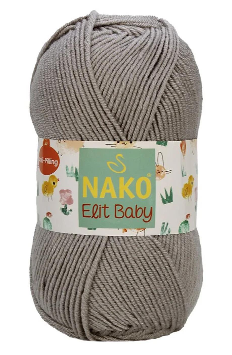 Nako Elit Baby 14393 Vizon El Örgü İpi