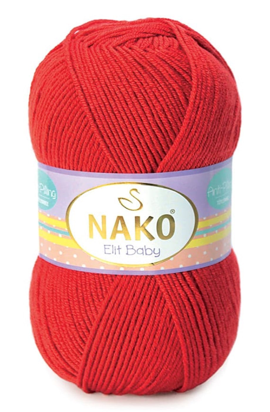 Nako Elit Baby 207 Alev Kırmızı El Örgü İpi