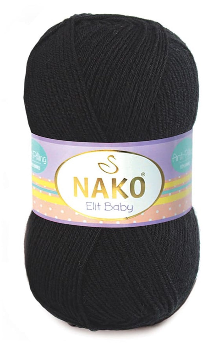 Nako Elit Baby 217 Siyah El Örgü İpi