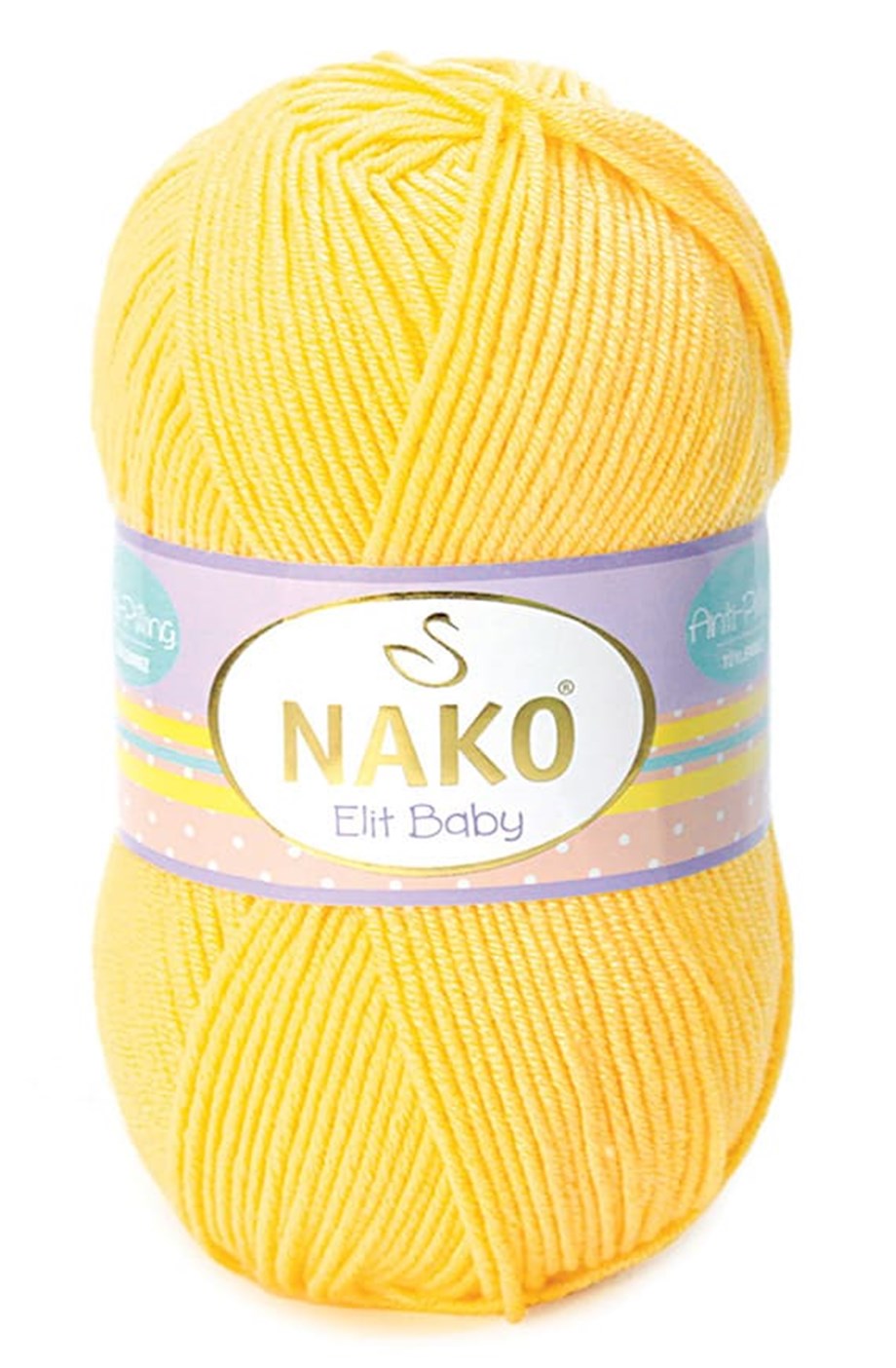 Nako Elit Baby 2857 Sarı El Örgü İpi