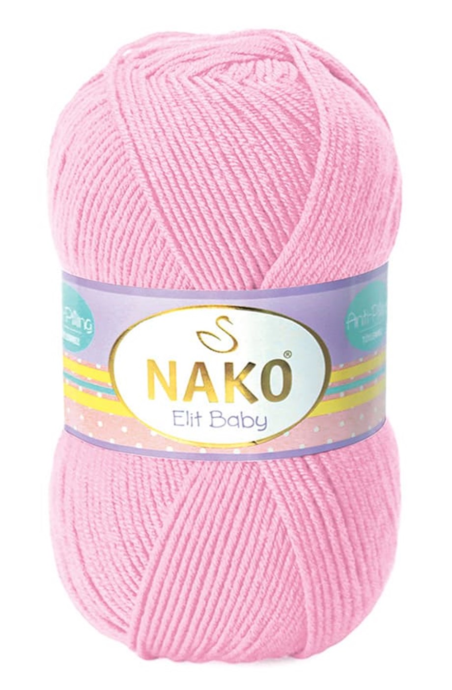 Nako Elit Baby 6936 Açık Pembe El Örgü İpi