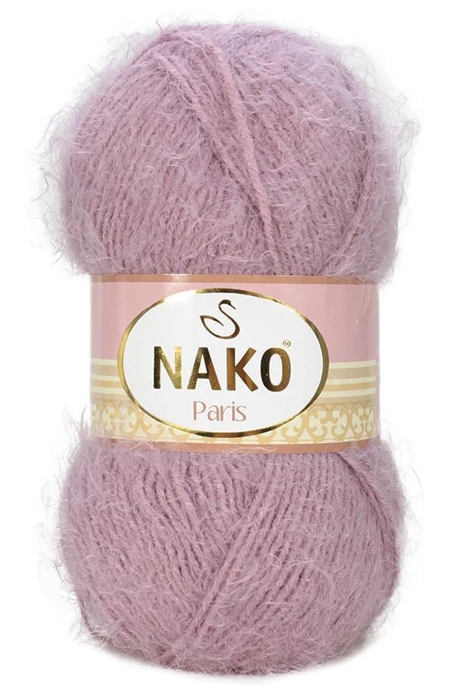 Nako Paris 1429 Vintaj Pembe El Örgü İpi 