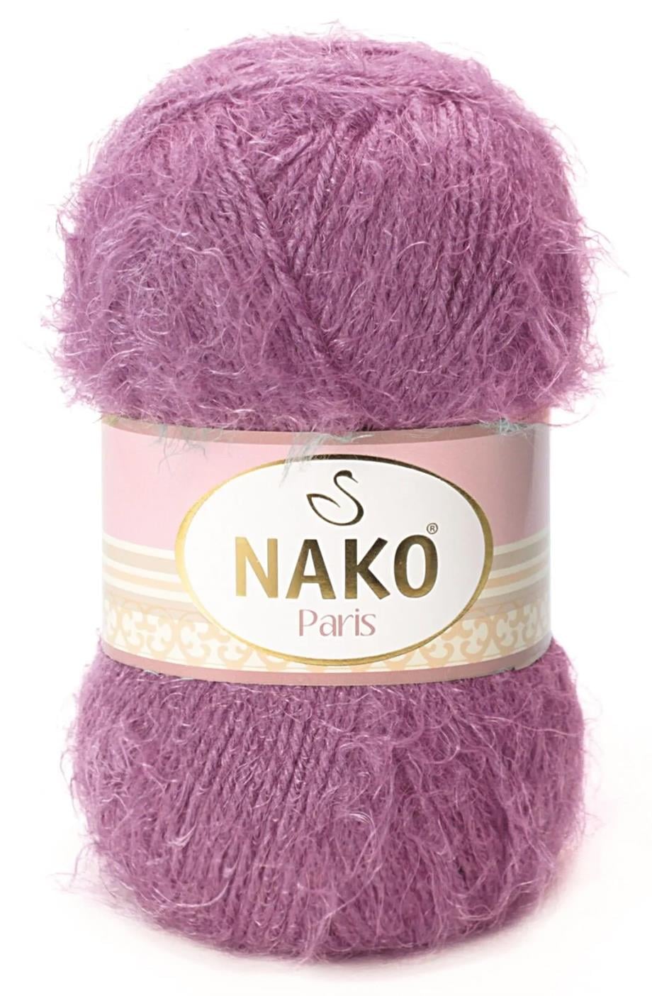 Nako Paris 6499 Canlı Menekşe El Örgü İpi